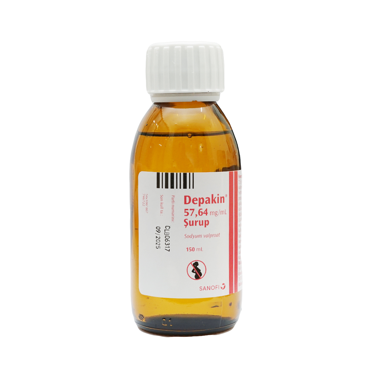 Depakine - დეპაკინი სუსპენზია 57.64მგ/მლ 150მლ 2