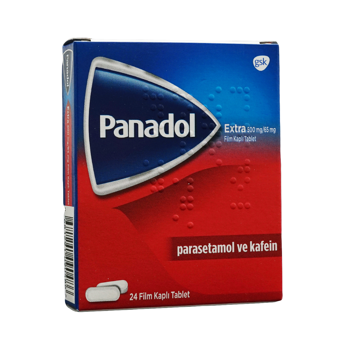 Panadol Extra - პანადოლი ექსტრა 24 ტაბლეტი