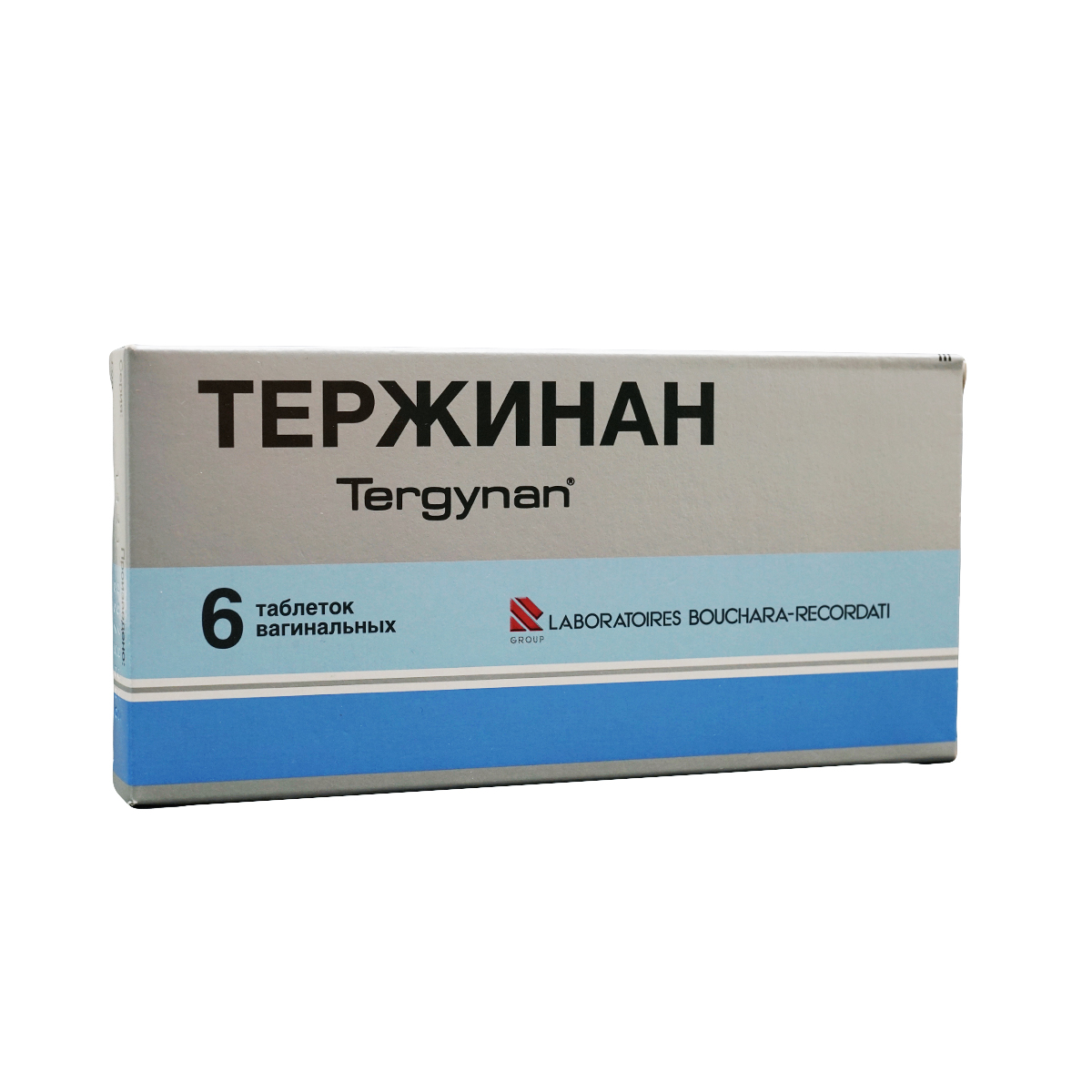 Tergynan - ტერჟინანი ვაგინალური ტაბლეტი 6 ცალი