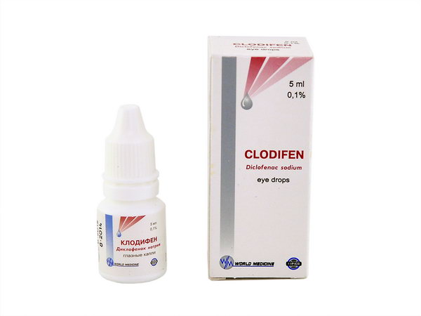 Clodifen - კლოდიფენი თვალის წვეთები 0.1% 5მლ