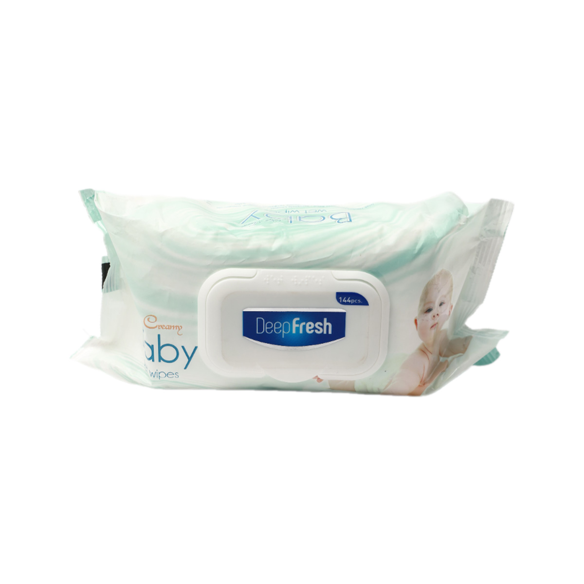 Deep Fresh - დიფ ფრეში სველი ხელსახოცი ცისფერი 144 ცალი 0761