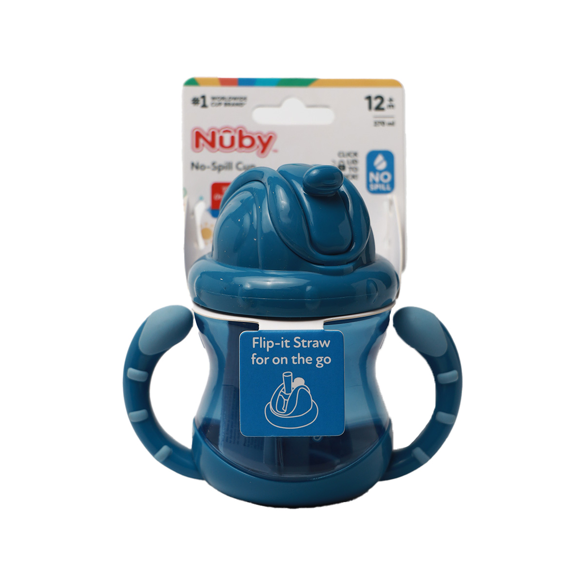 Nuby - ნუბი ჭიქა სახელურით 240 მლ 04014