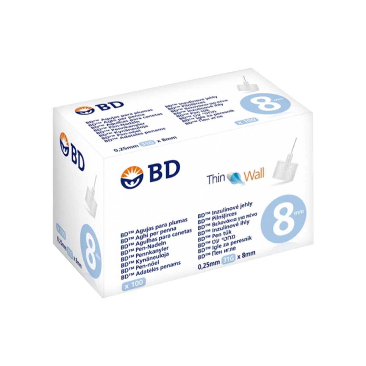 დაცეპტონი - Dacepton 31 GX8მმ 100 ნემსი