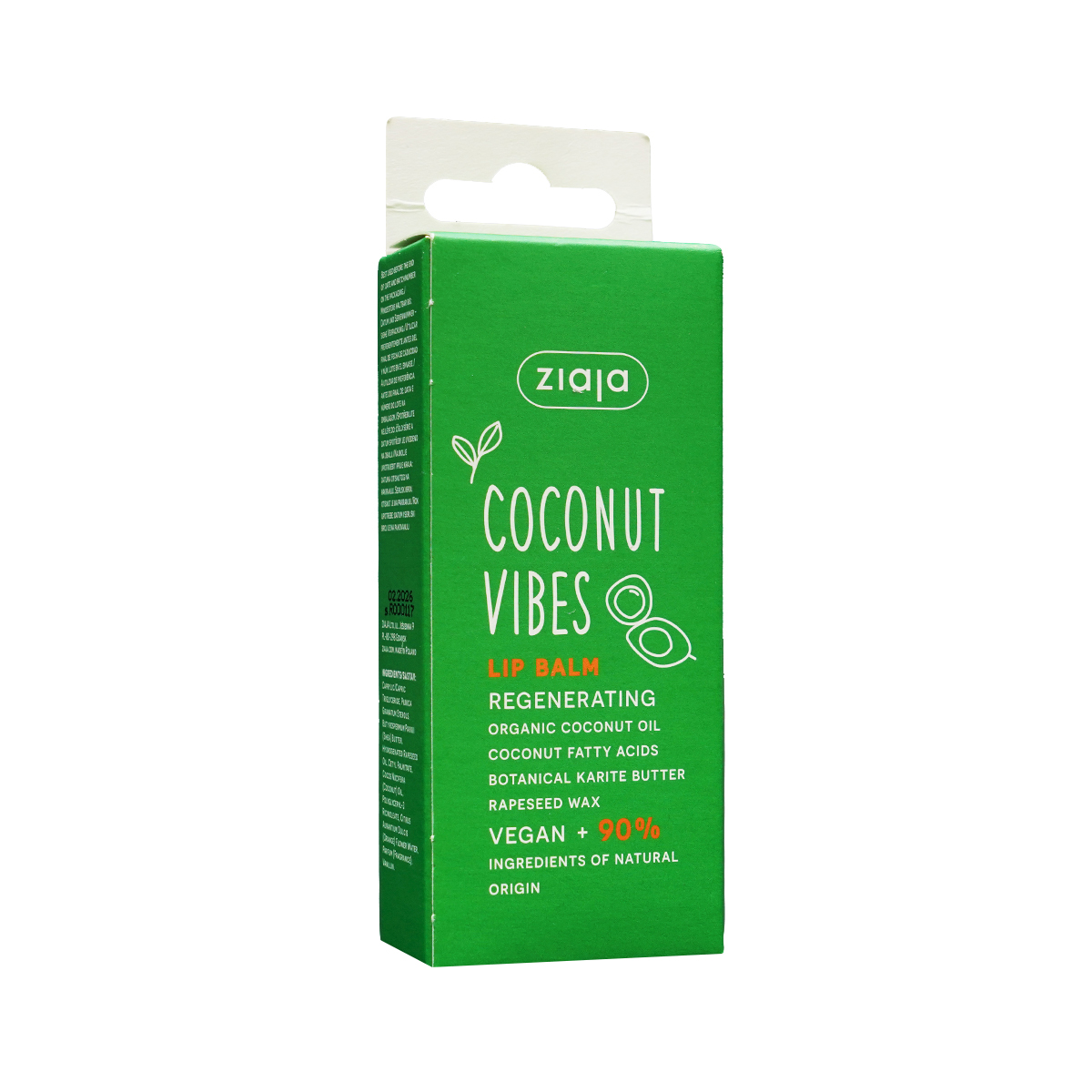 ტუჩის ბალმი COCONUT 10 მლ 3090 ზიაია - Ziaja