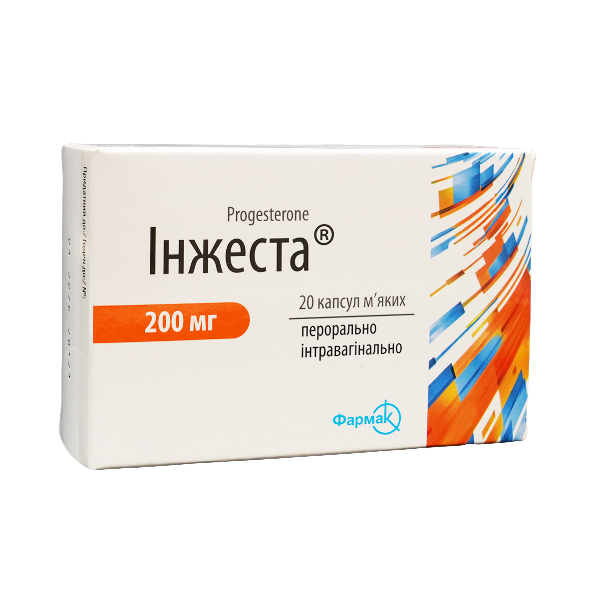 ინჟესტა - Injesta 200მგ 20 კაფსულა