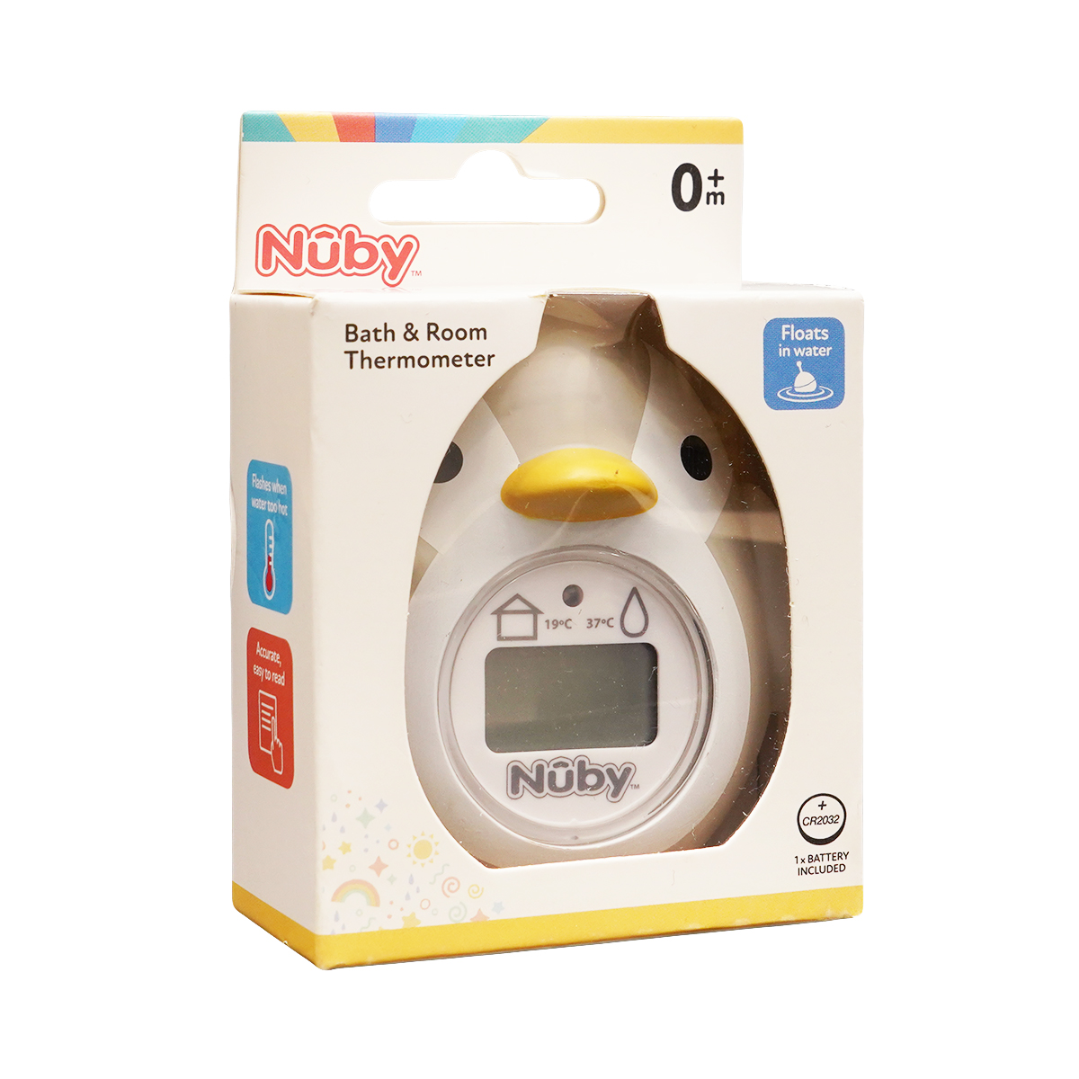 აბაზანისა და ოთახის თერმომეტრი 6249 ნუბი - Nuby
