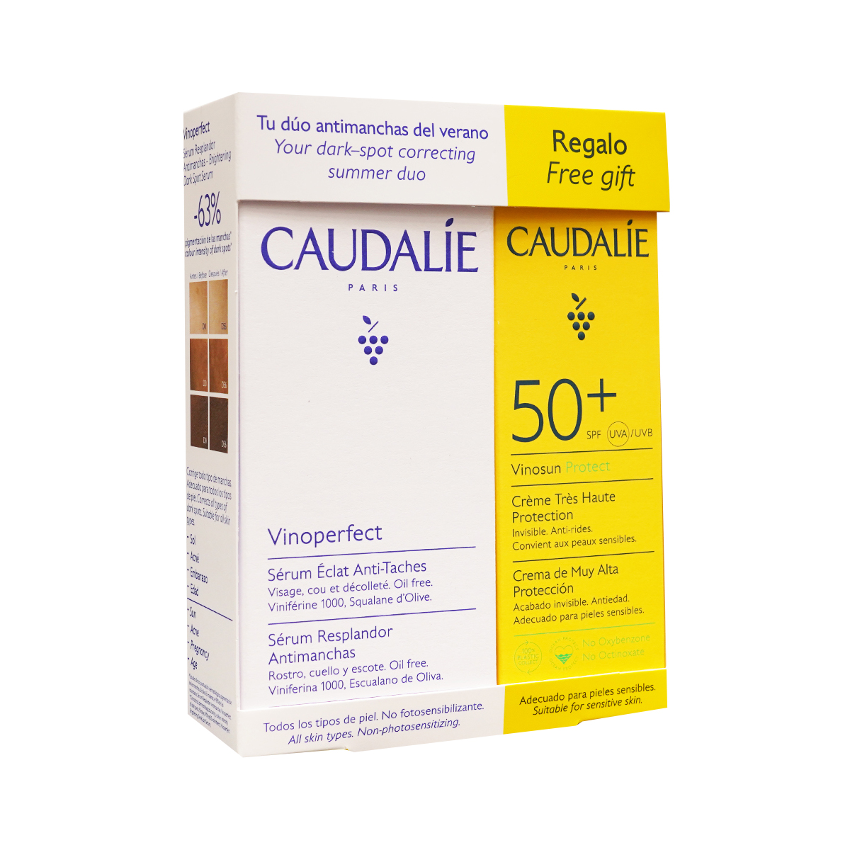 ნაკრები Vinoperfect მზისგან დამცავი 7332 კოდალი - Caudalie 2