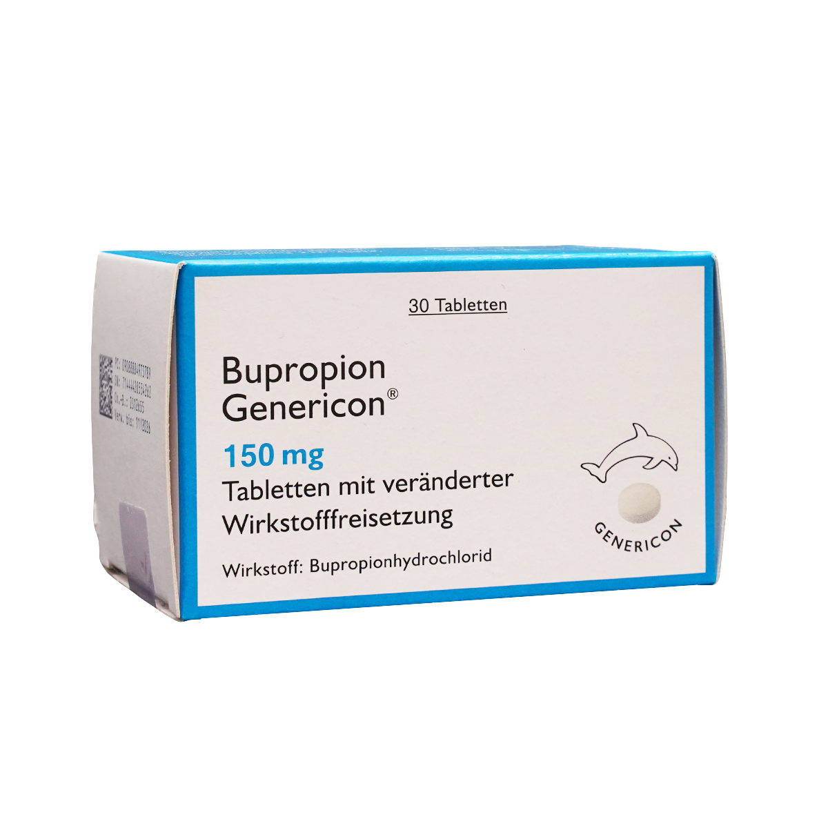 ბუპროპიონი - Bupropion გენერიკონი 150 მგ 30 ტაბლეტი 