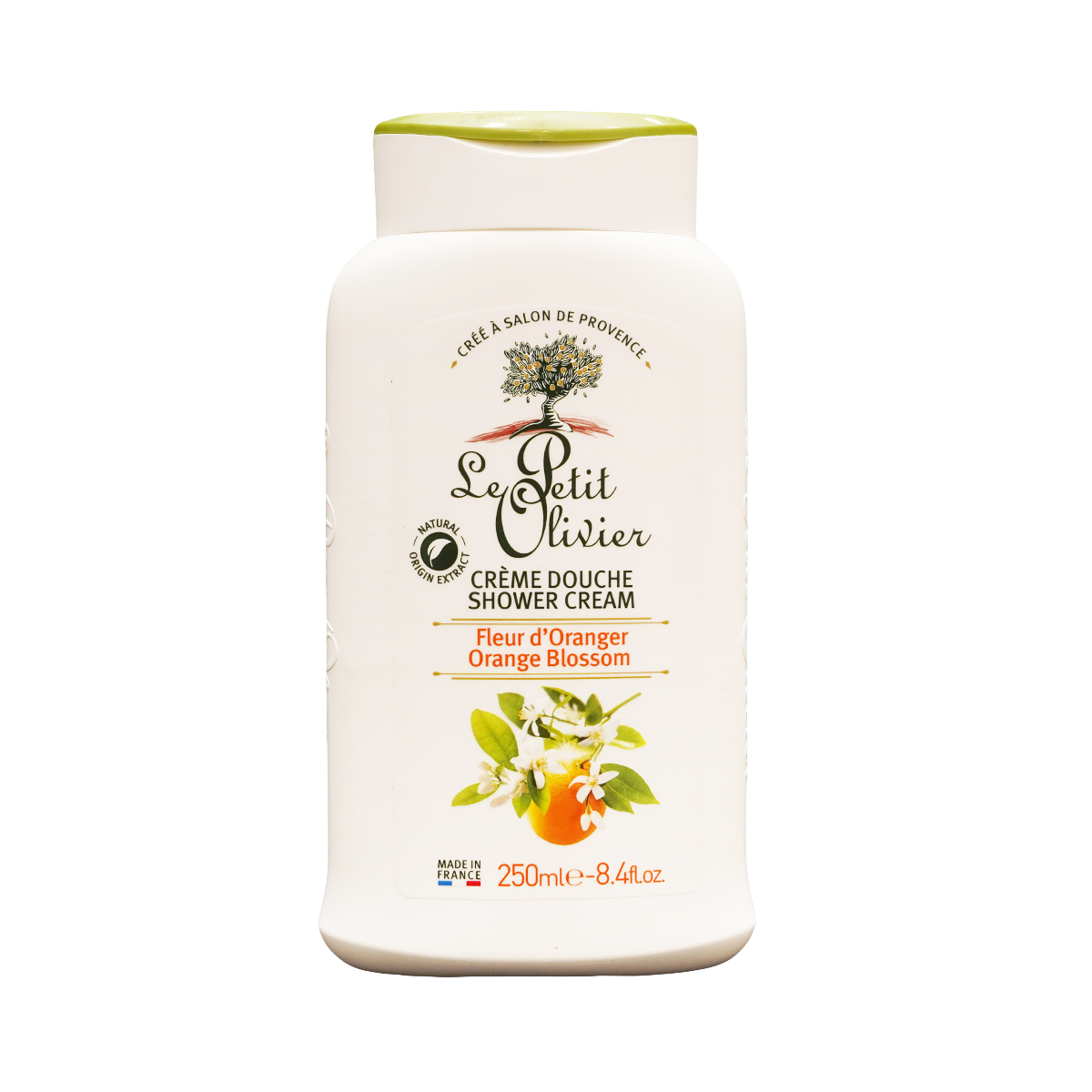 შხაპის კრემი ფორთოხალით 250 მლ 7565 ლე პეტიტ ოლივიე - Le Petit Olivier