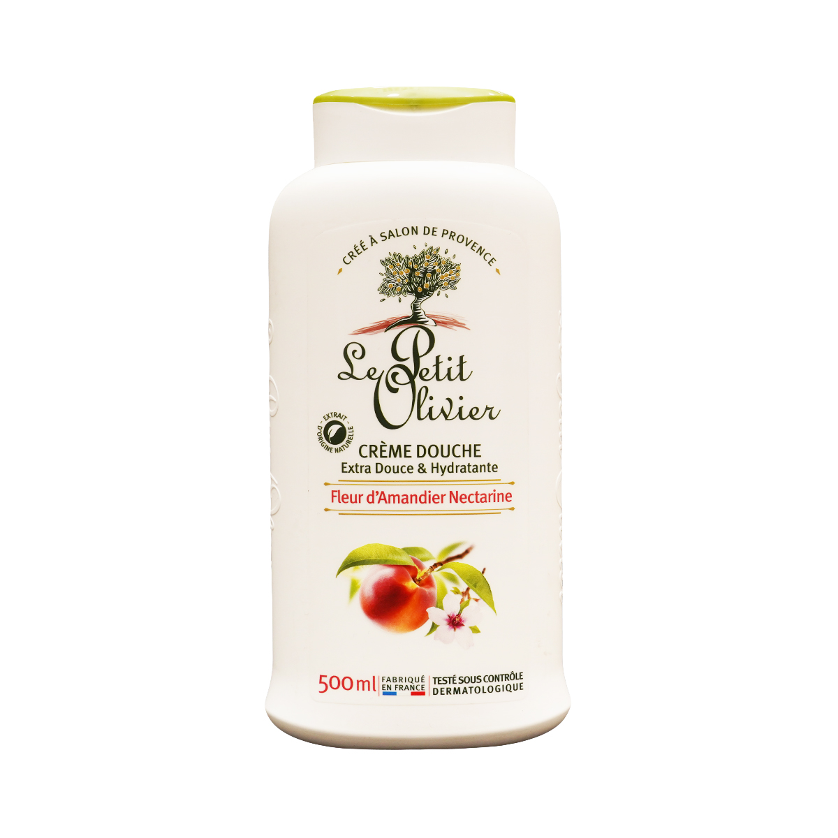შხაპის კრემი ვაშლატამა და ნუშით 500 მლ 7251 ლე პეტიტ ოლივიე - Le Petit Olivier