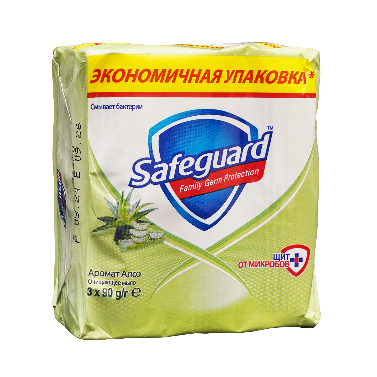 საპონი ალოე 90 გ 2092 სეიფგარდი - Safeguard