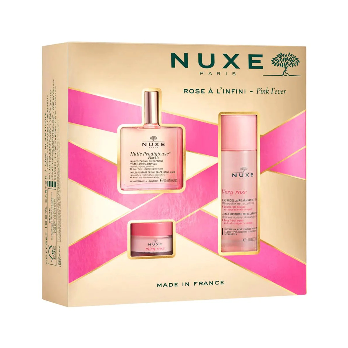 ნაკრები ზეთის Huile floral 1624 ნუქსი - Nuxe