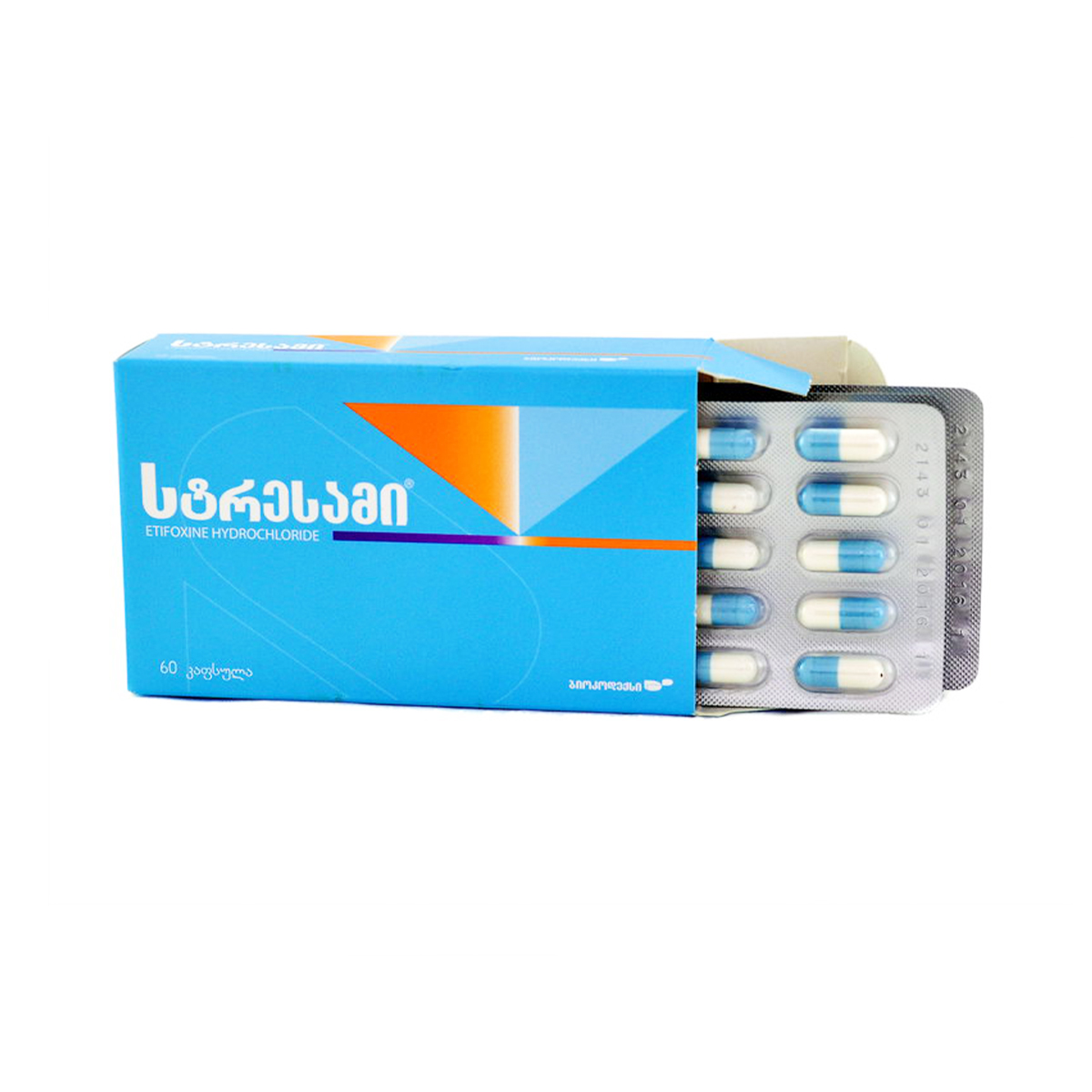 Stresam - სტრესამი 50მგ 60 კაფსულა