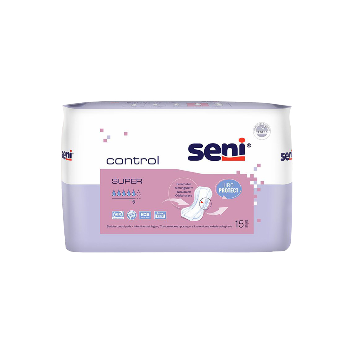 უროლოგიური საფენი Control Super 15 ცალი 3961 სენი - Seni