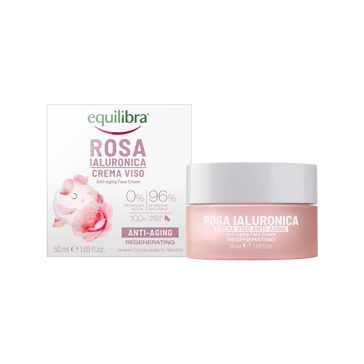 კრემი Anti Age Rosa 6884 ექვილიბრა - Equilibra