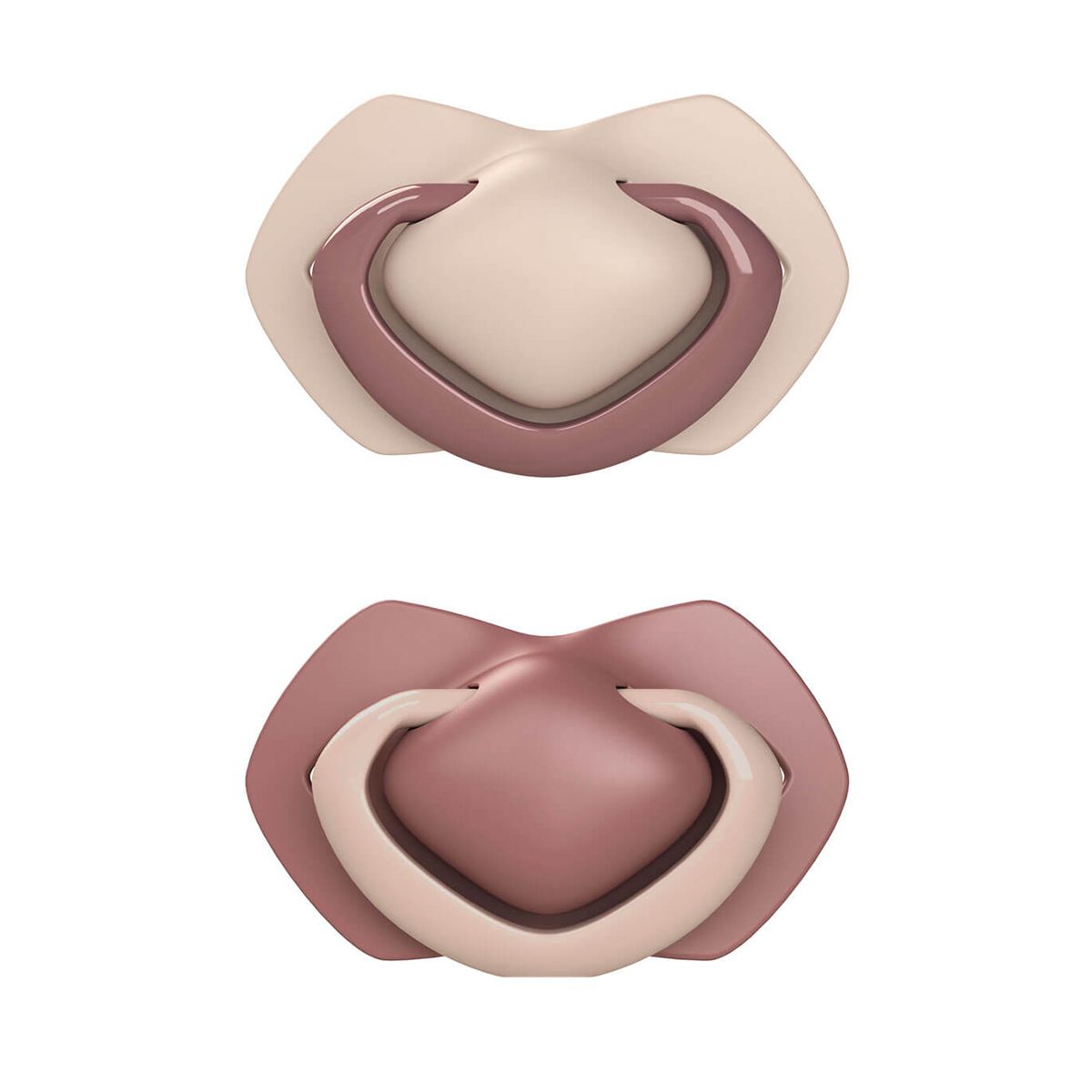 სილიკონის მატყუარა სიმეტრიული ვარდისფერი 18+ თვე 2 ცალი 9754 კანპოლი - Canpol