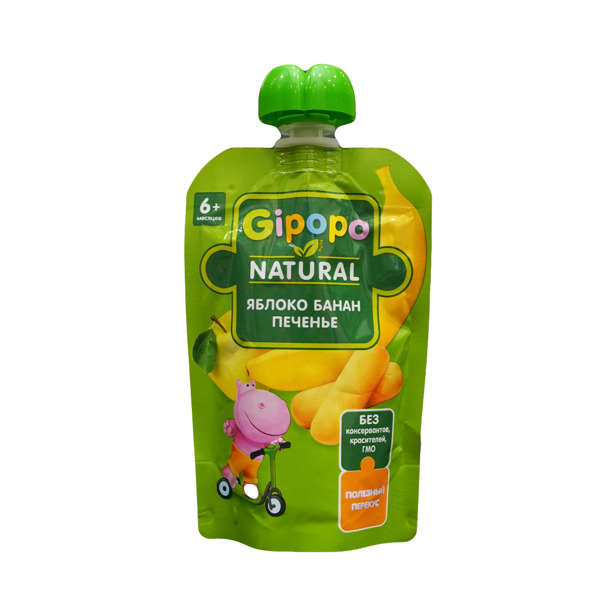 პაუჩი ვაშლი ბანანი ორცხობილა 3499 ჰიპოპო - Gipopo