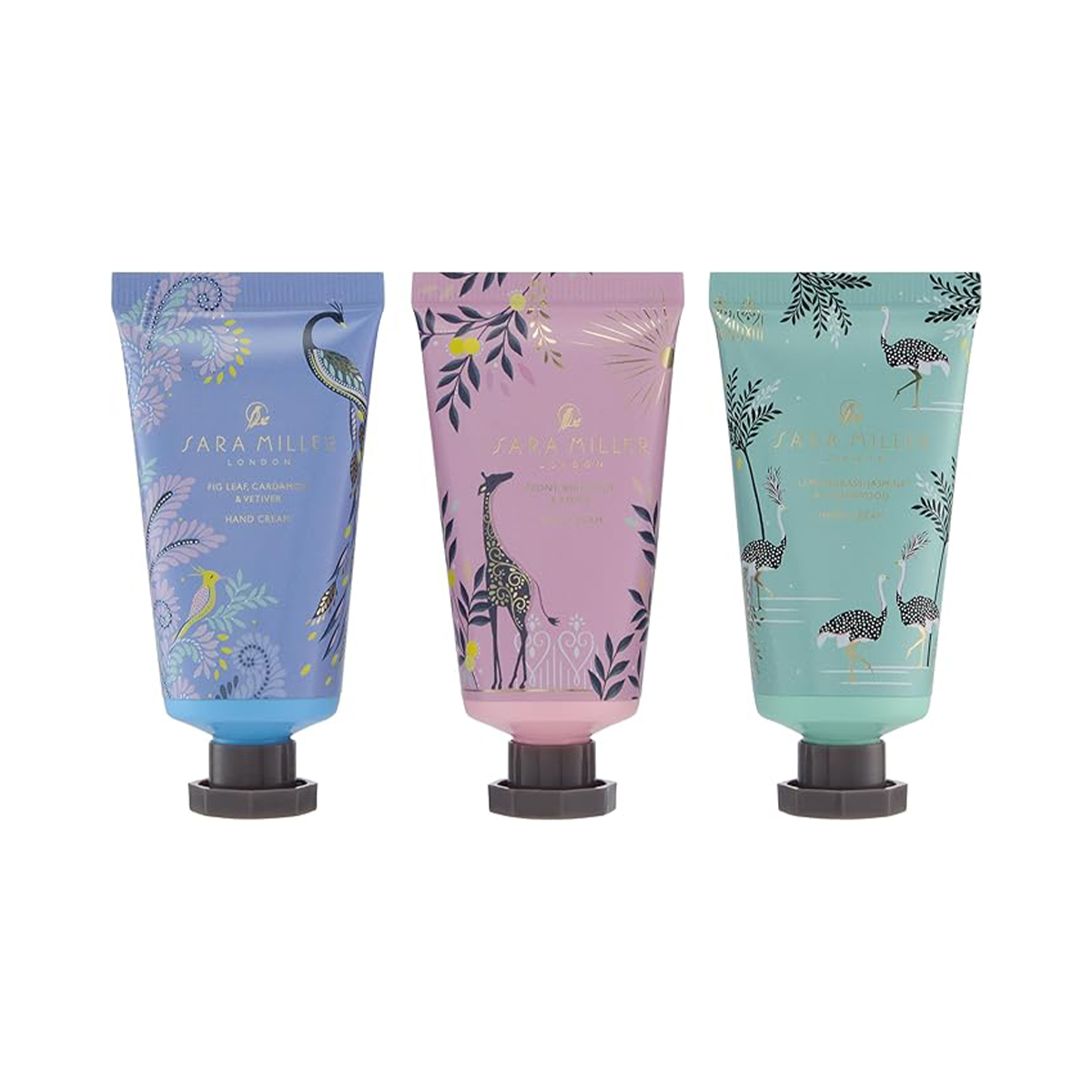 ხელის კრემების ნაკრები Sara Miller 3 ცალი 30 მლ 0410 ჰესკოტი და აივორი - Heathcote & Ivory