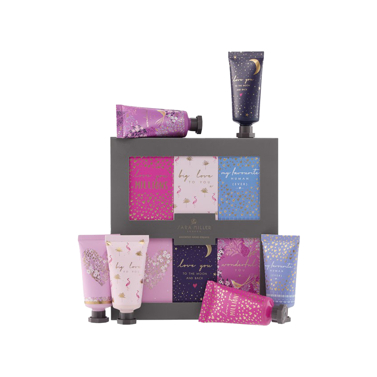 ხელის კრემების ნაკრები Sara Miller 6 ცალი 30 მლ 4296 ჰესკოტი და აივორი - Heathcote & Ivory