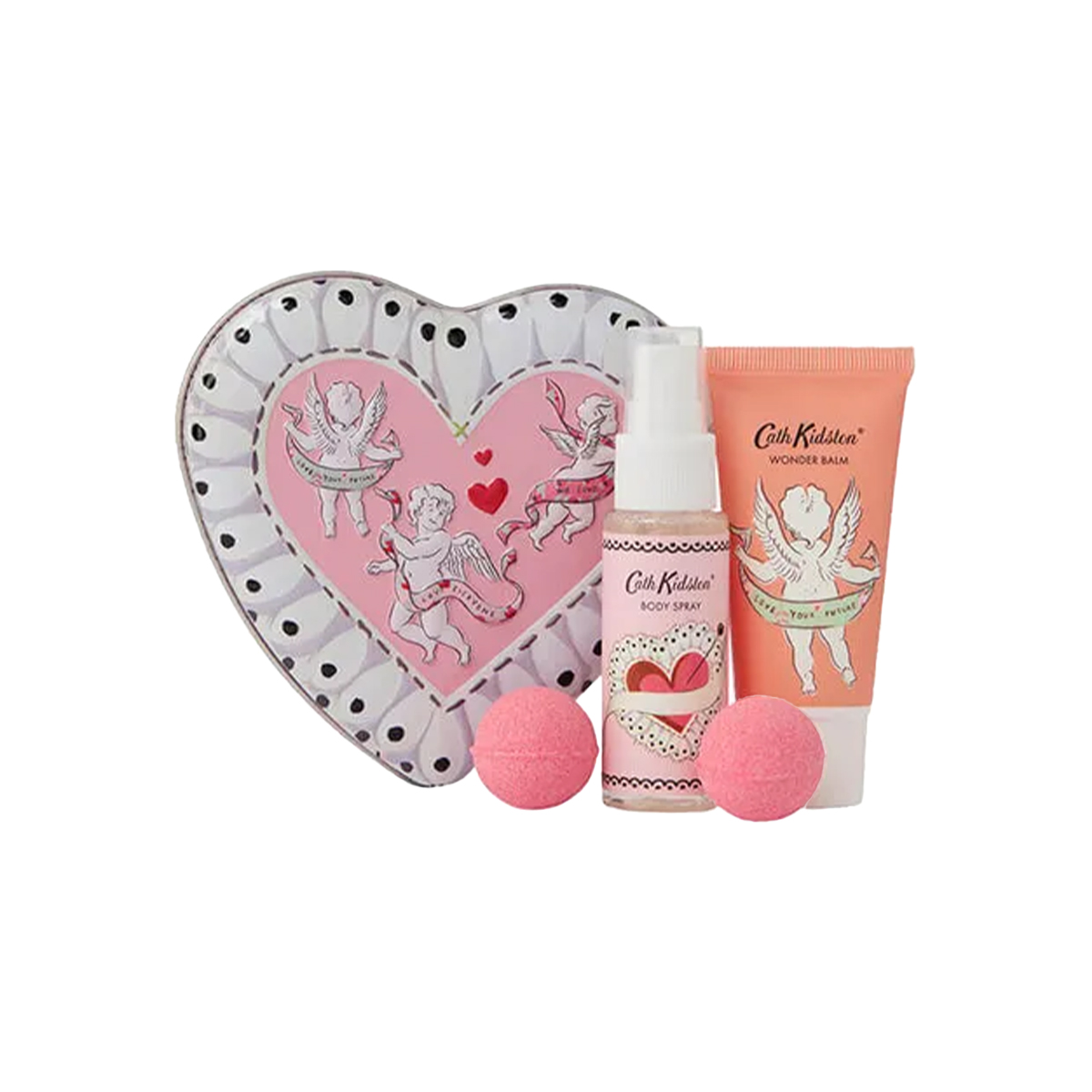 ნაკრები გულის ფორმის Cath Kidston 2612 ჰესკოტი და აივორი - Heathcote & Ivory