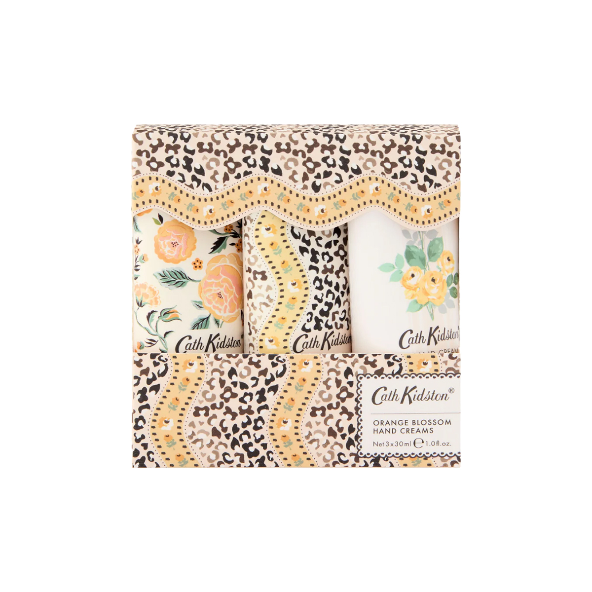 ხელის კრემების ნაკრები Cath Kidston 3 ცალი 30 მლ 2735 ჰესკოტი და აივორი - Heathcote & Ivory