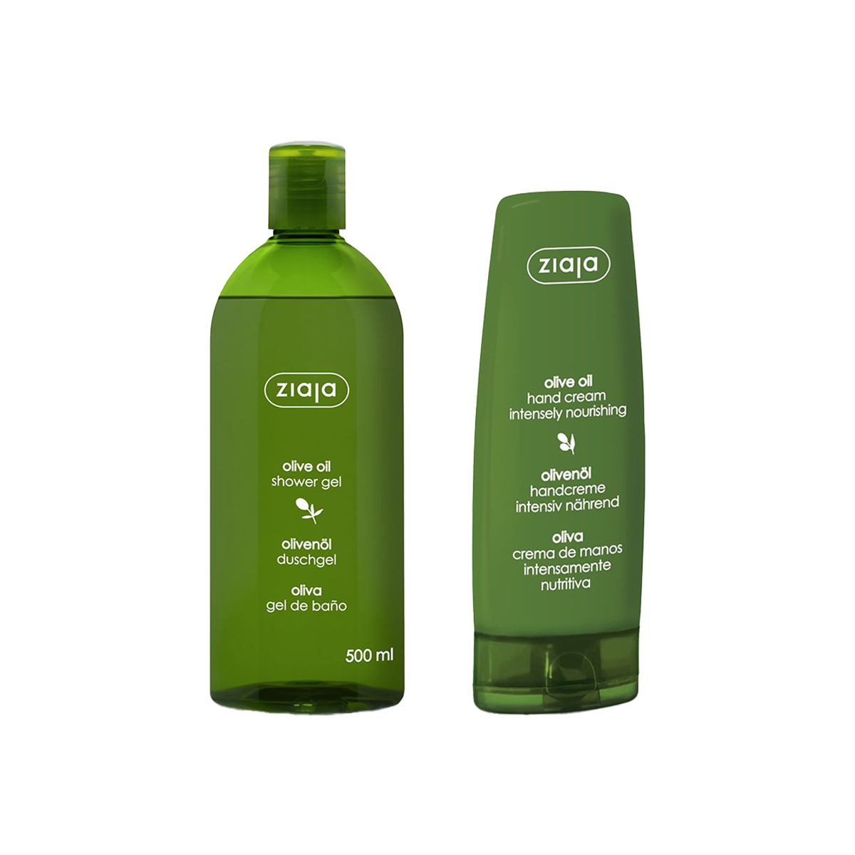 ნაკრები ოლივა შხაპ-გელი და ხელის კრემი 7667 ზიაია - Ziaja
