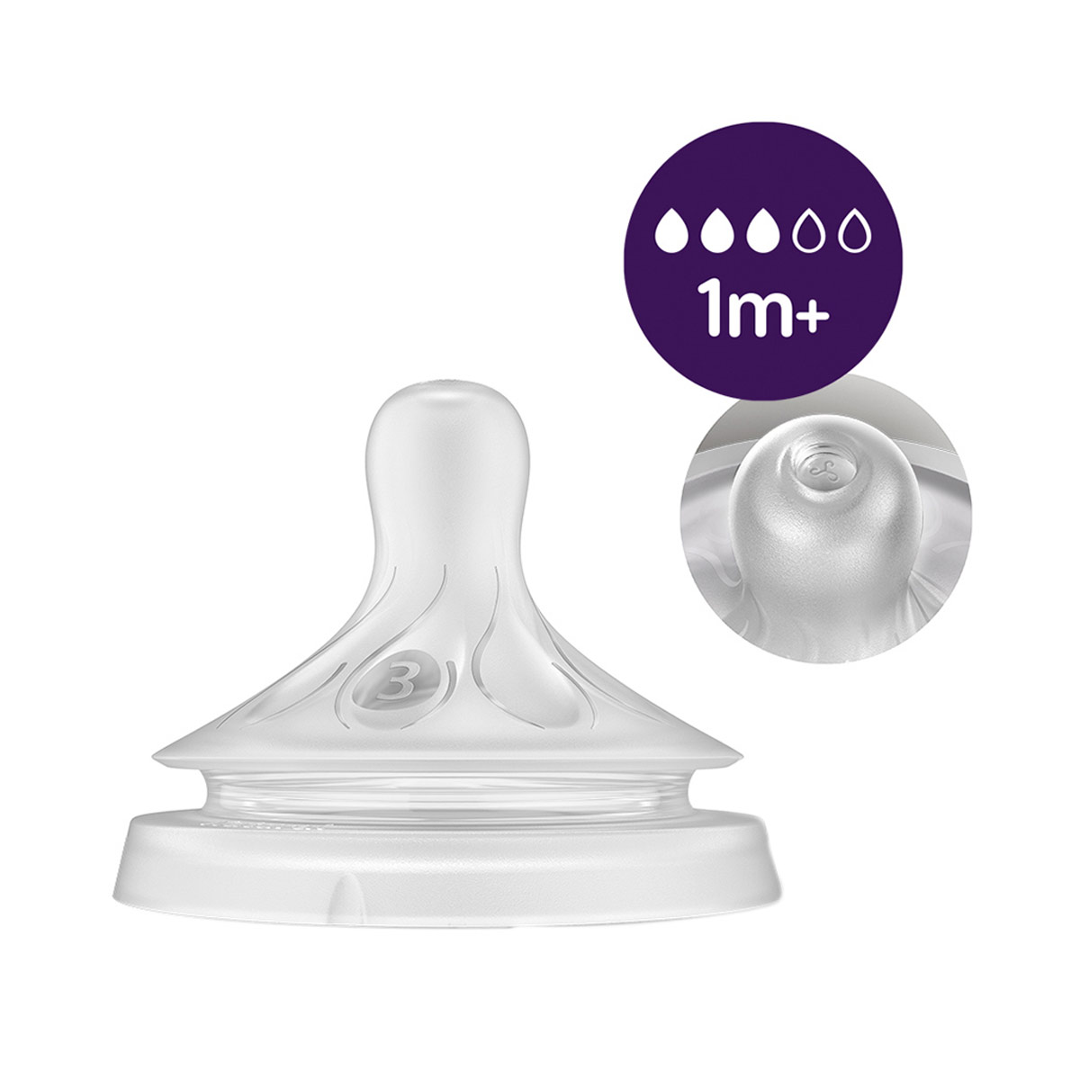 Avent - ავენტი ბოთლი 1+ თვიდან 260მლ 9639 4