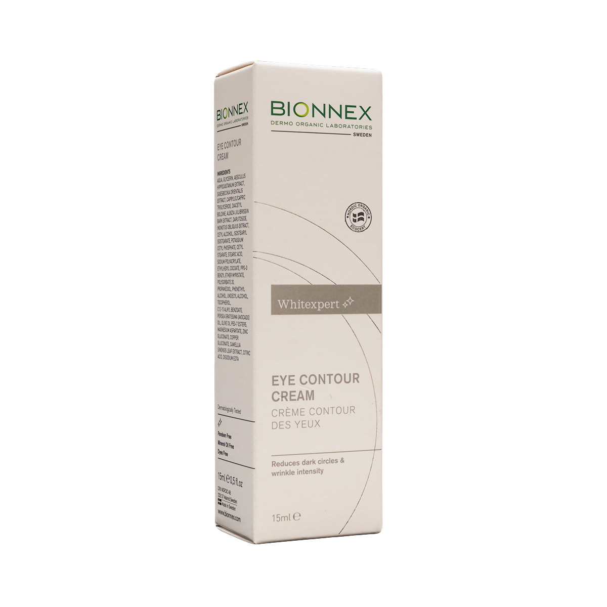 თვალის კრემი ვაითექსპრესი 15 მლ 2725 ბიონექსი - Bionnex