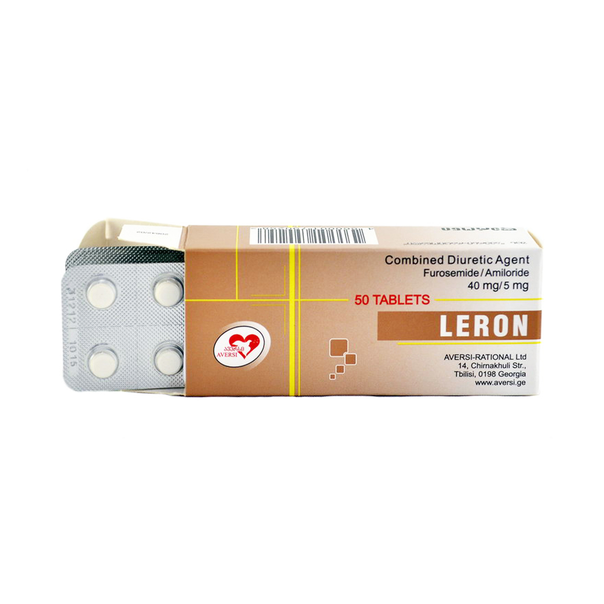 Leron - ლერონი 40მგ/5მგ 50 ტაბლეტი