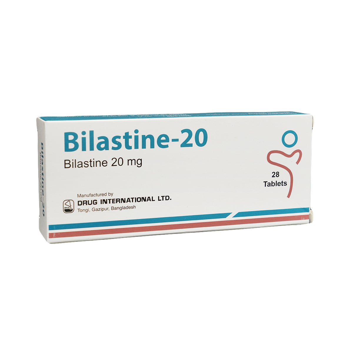 ბილასტინი-20 - Bilastina-20 20მგ 28 ტაბლეტი