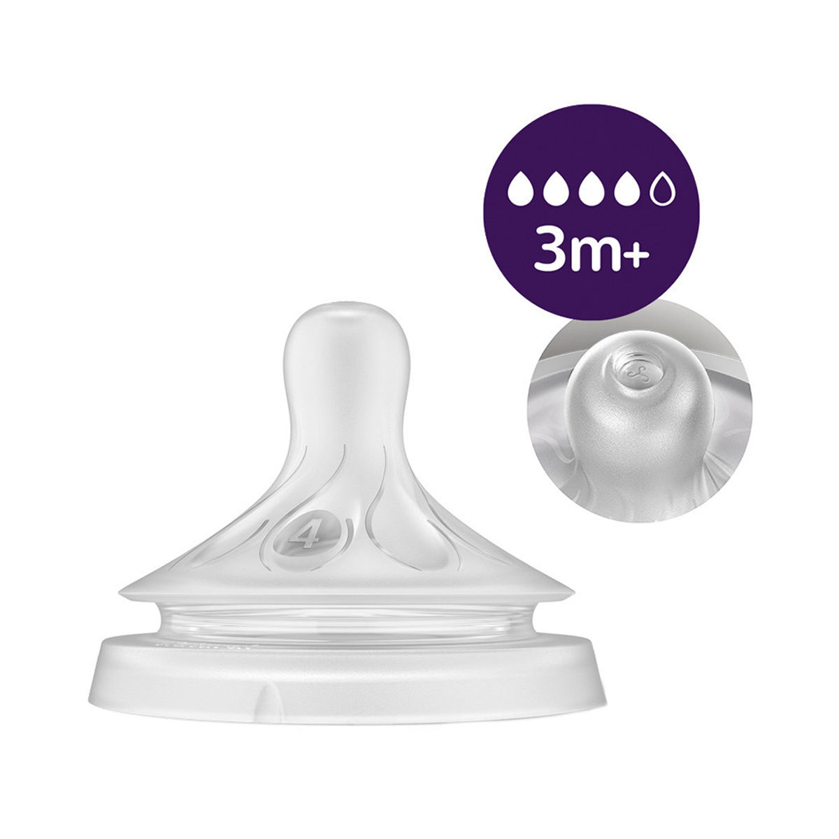 Avent - ავენტი ბოთლი 3+ თვიდან 330მლ 9752 5