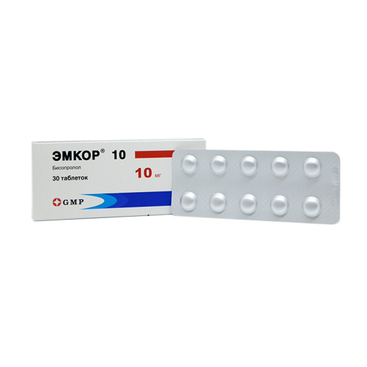 Emcor - ემკორი 10 მგ 30 ტაბლეტი