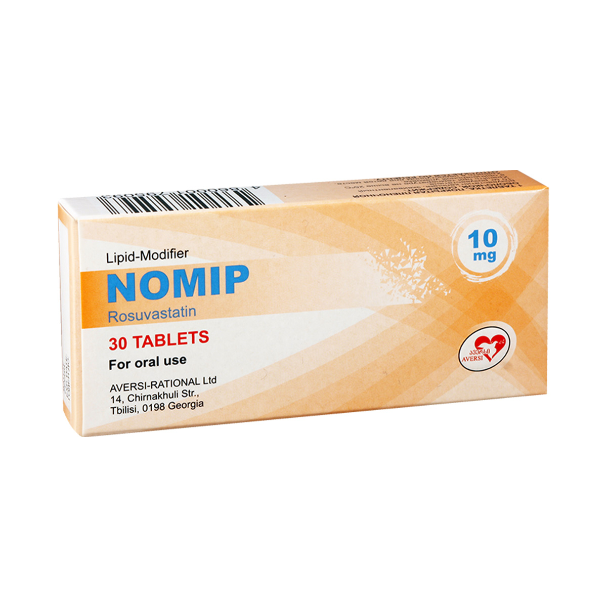 Nomip - ნომიპი 10მგ 30 ტაბლეტი