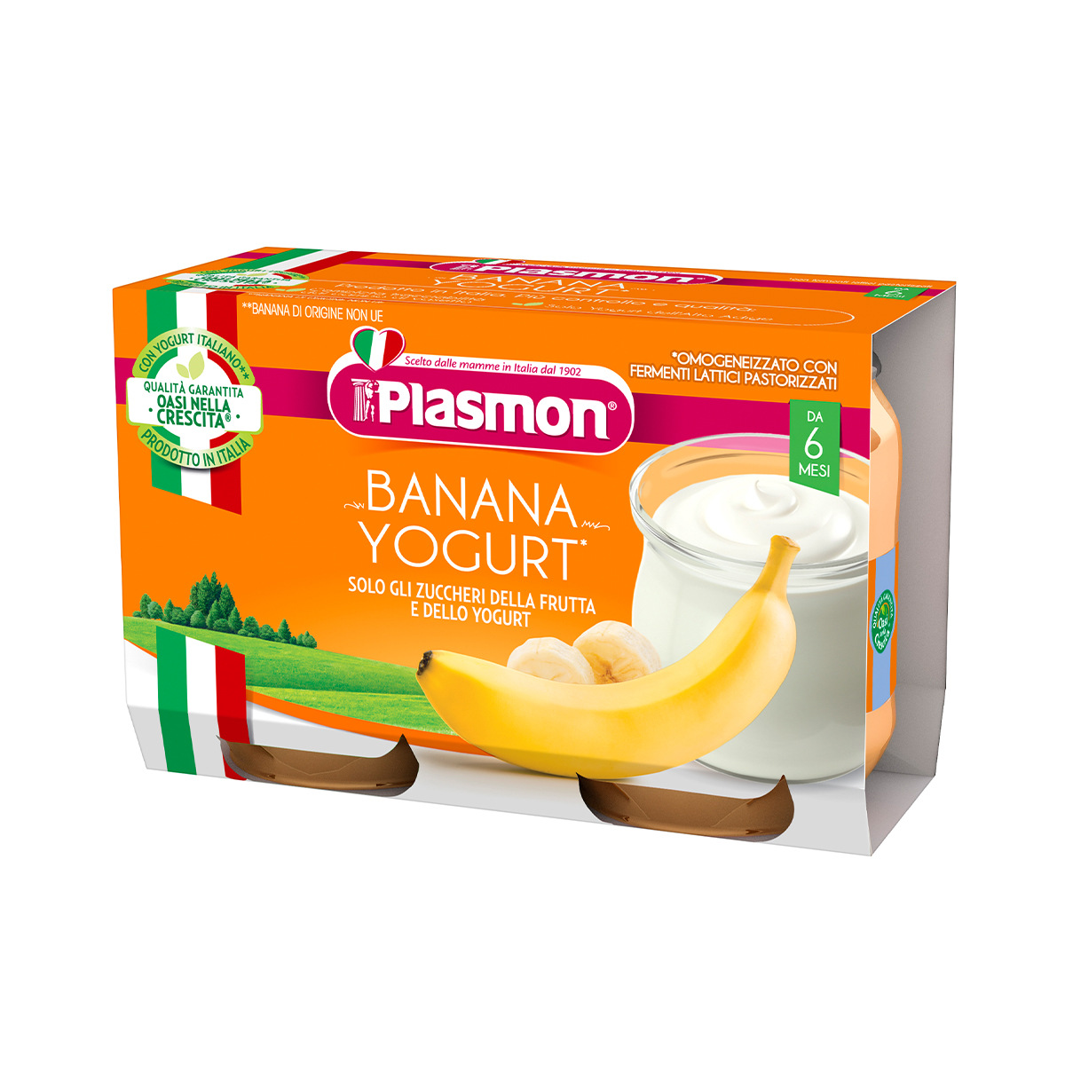 Plasmon - პლასმონი იოგურტი ბანანის 5056