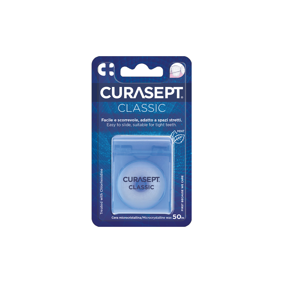კბილის ძაფი CLASSICO 0489 კურასეპტი - Curasept