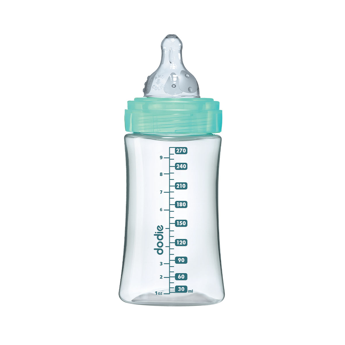 Dodie - დოძიე ბოთლი AC 0-6 თვე 270 მლ N2 6897