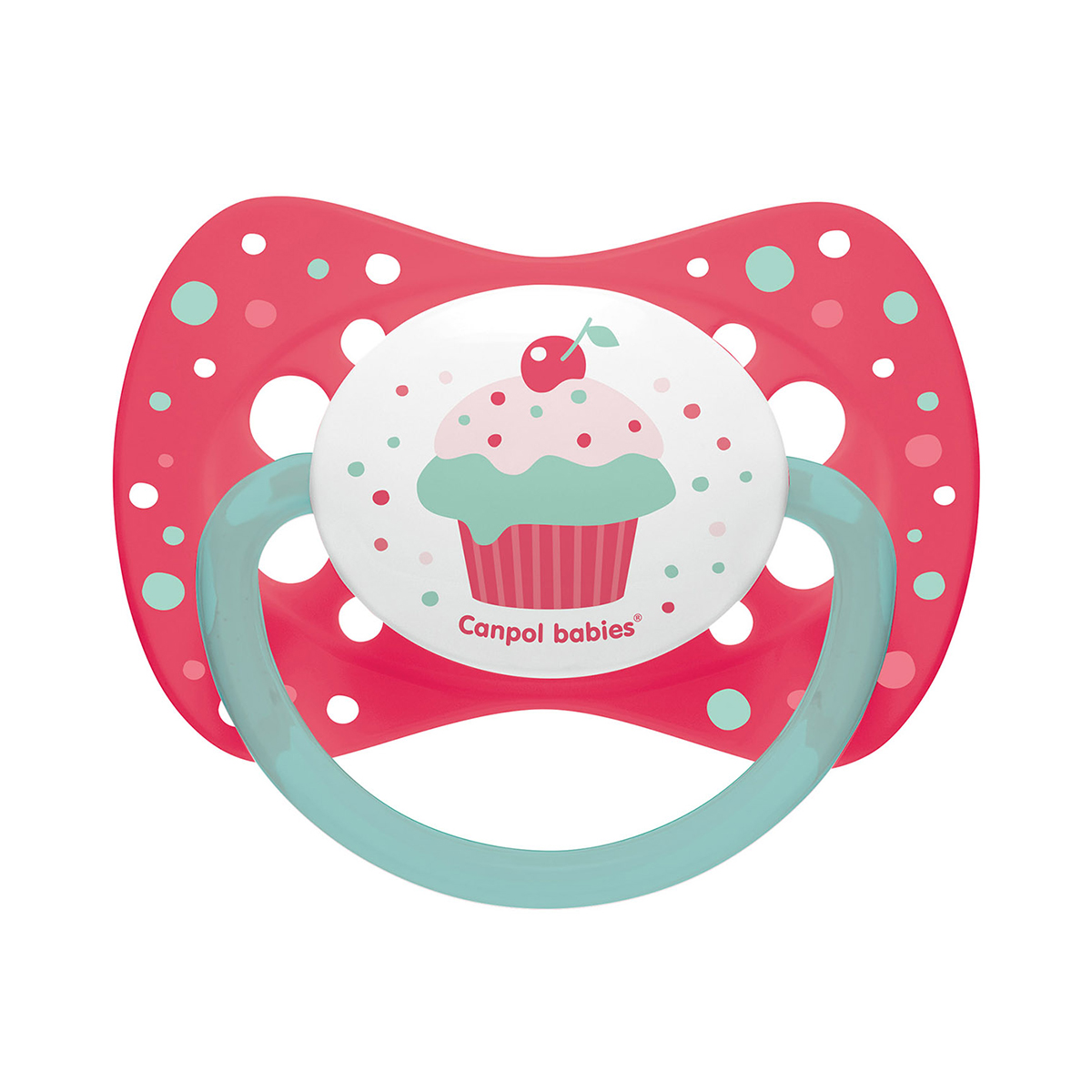 Canpol - კანპოლი მატყუარა სილიკონის Cupcake 6-18 თვე 23/282 4