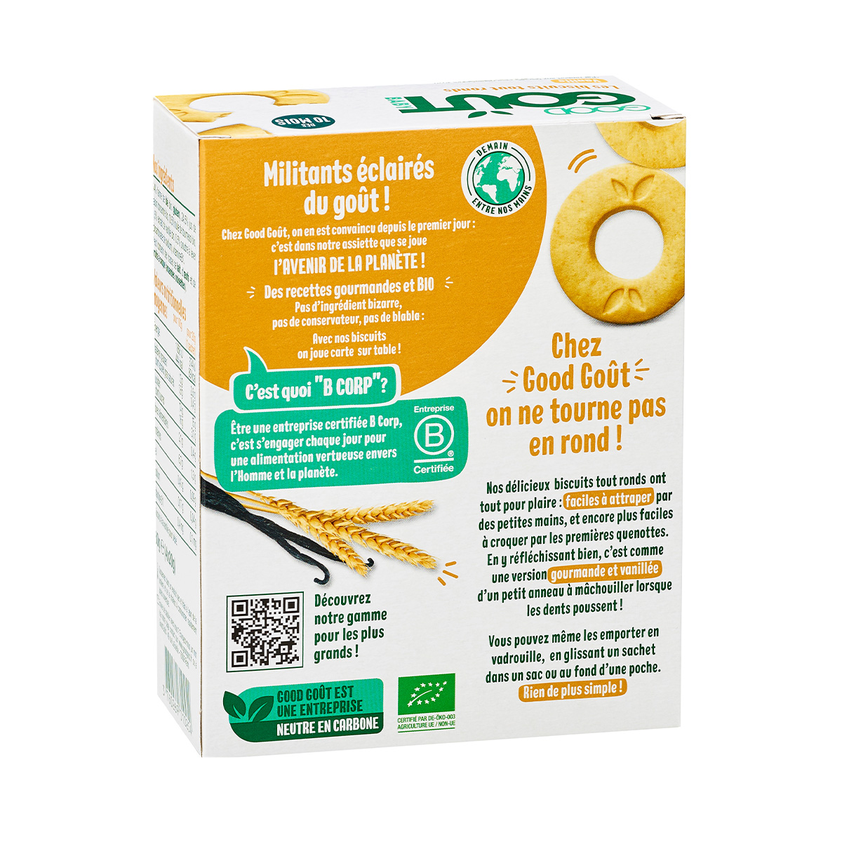 Good gout - გუდ გოუტი ორცხობილა ვანილით 80 გრ. 0254 2