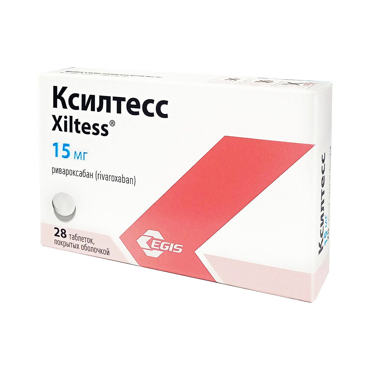 ქსილტესი - Xsiltess 15მგ 28 ტაბლეტი