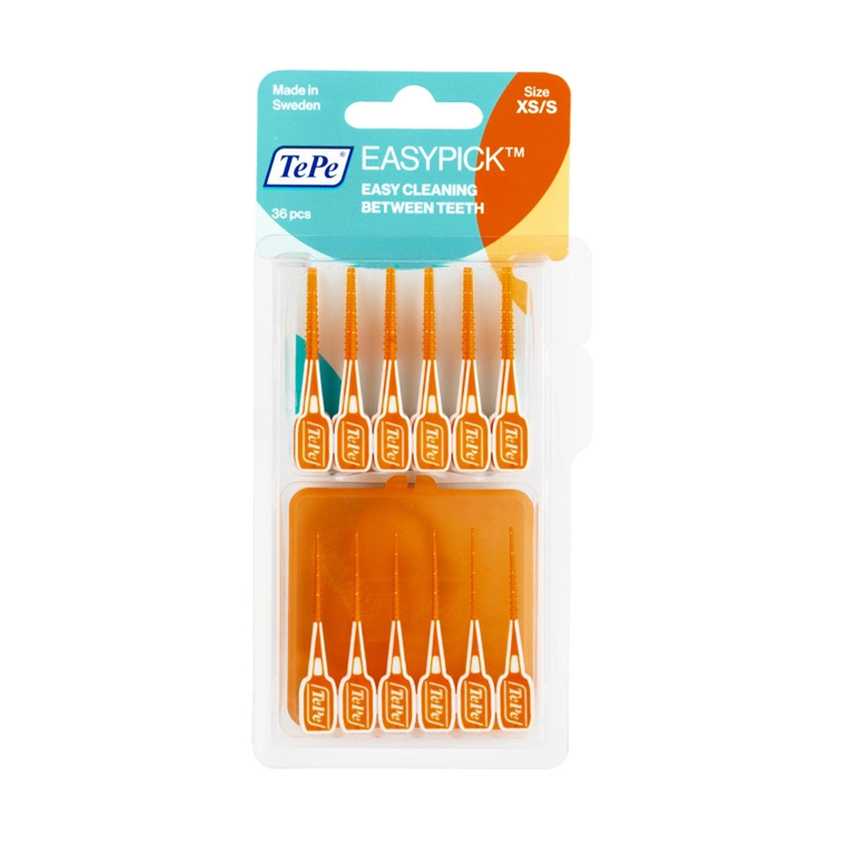 Tepe - ტეპე კბილის ჩხირი XS/S ნარინჯისფერი 5811