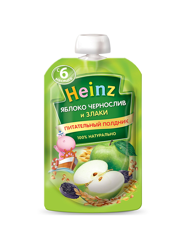 Heinz - ჰეინცი პიურე 3 მარცვალი ქლიავი 4184