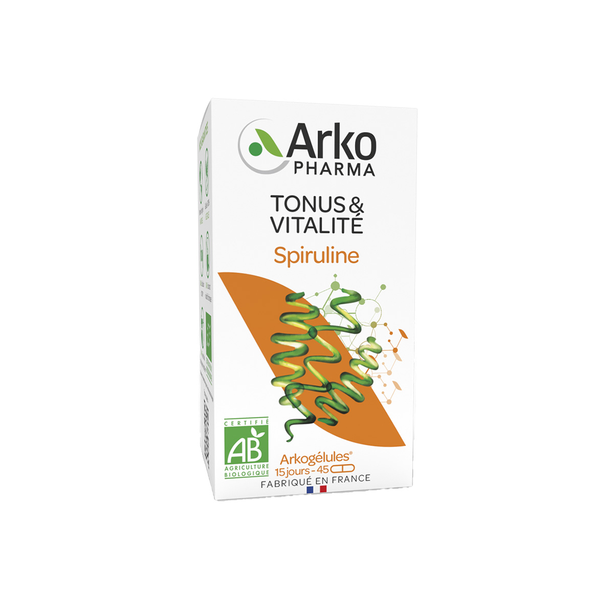 არკოკაფსი სპირულინა 45 კაფსულა არკოფარმა - Arkopharma