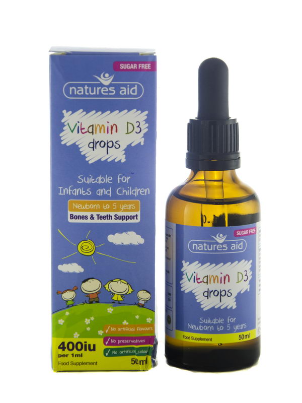 ვიტ. D3 წვეთები 50მლ