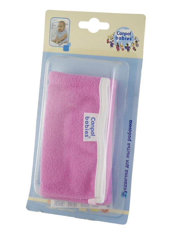 Canpol - კანპოლი ბავშვის დასაბანი ბამბის ხელთათმანი 26/110