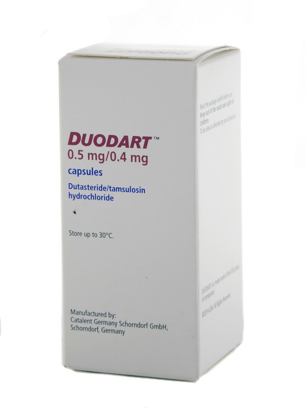 დუოდარტი  0.5/0.4 მგ  30 კაფსულა