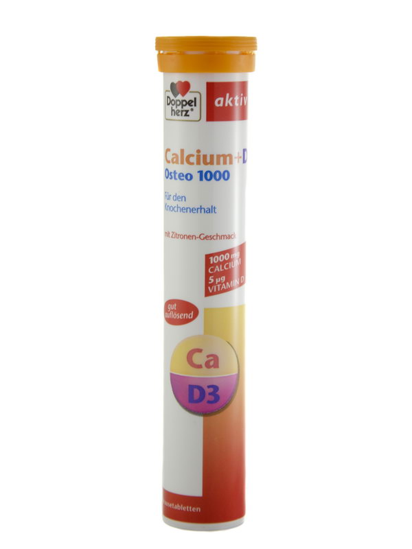 დოპელჰერც აქტვი Ca+D3 15 შუშხუნა ტაბლეტი