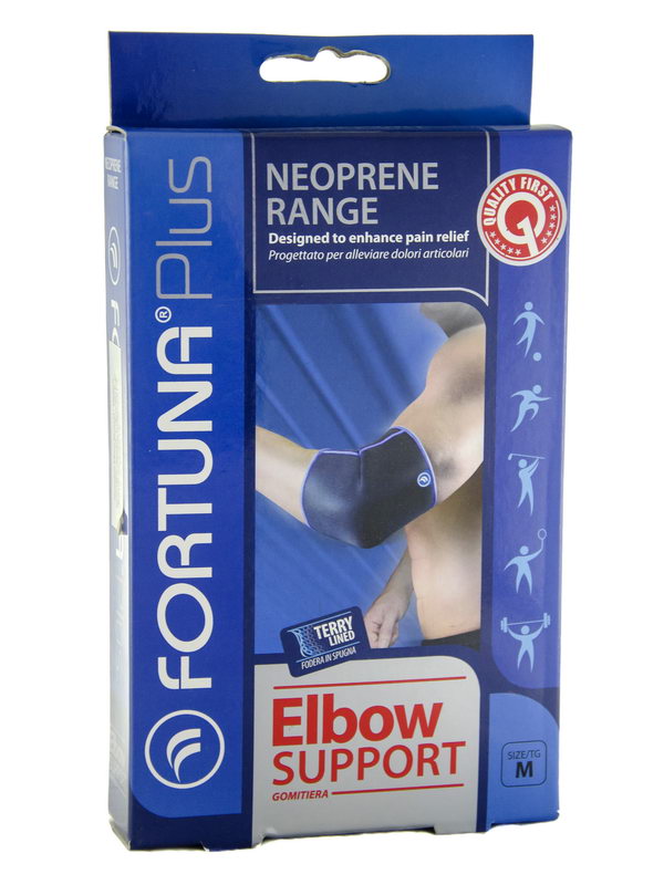 Fortuna plus - ფორტუნა პლიუსი ნეოპრენი იდაყვის ფიქსატორი-ზომა M