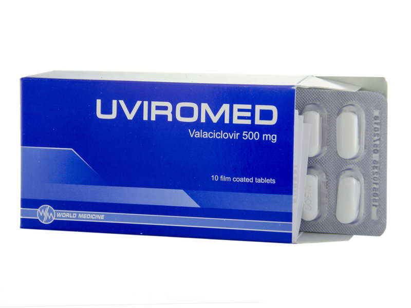 Uviromed - უვირომედი 500მგ 10 ტაბლეტი