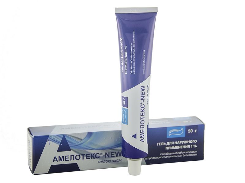 ამელოტექსი-NEW გელი 1% 50გრ