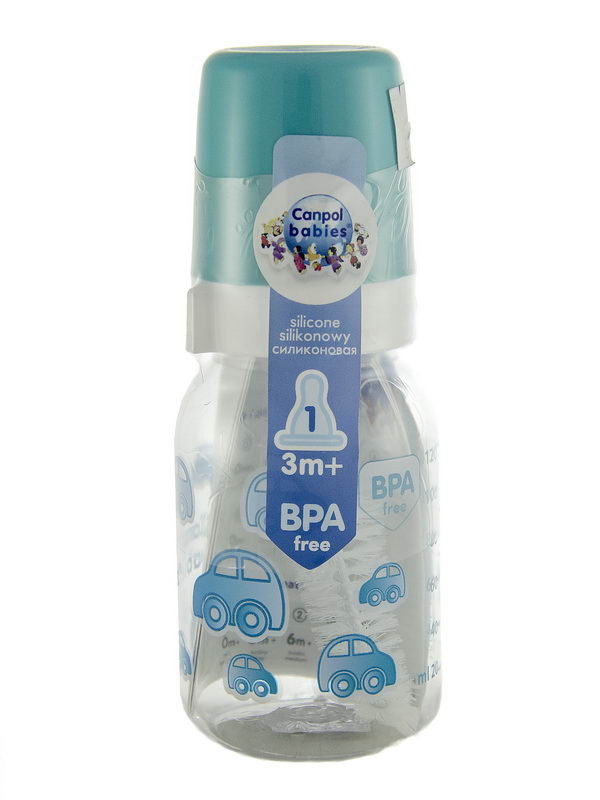 Canpol - კანპოლი ბოთლი - ტრიტანის  (BPA 0%) - 120 მლ. 11/820